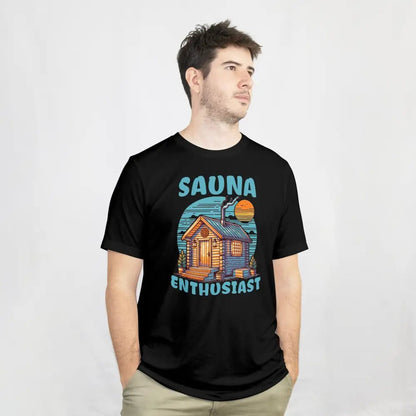 Sauna Enthusiast - T-shirt - Rather Be In Finland