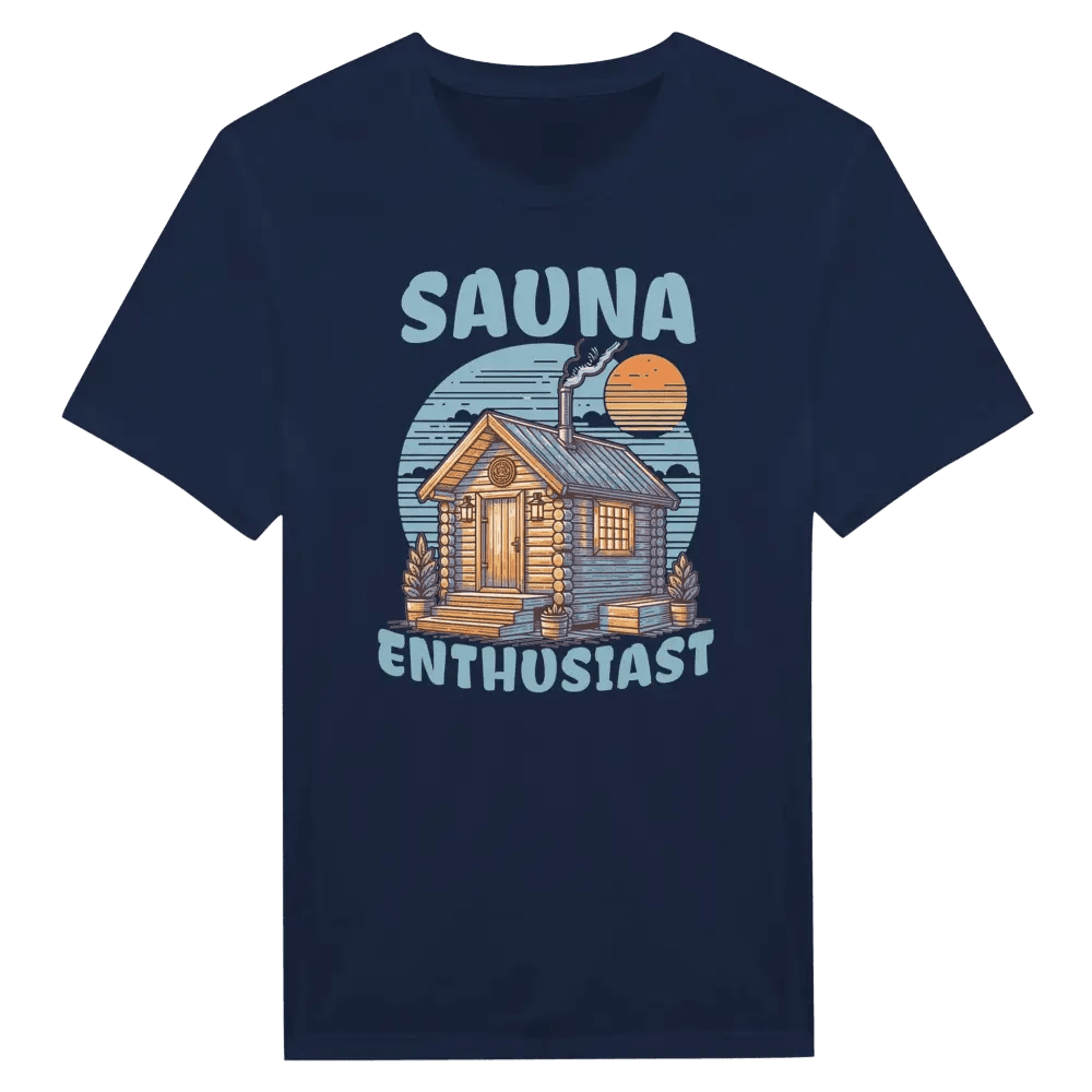 Sauna Enthusiast - T-shirt - Rather Be In Finland