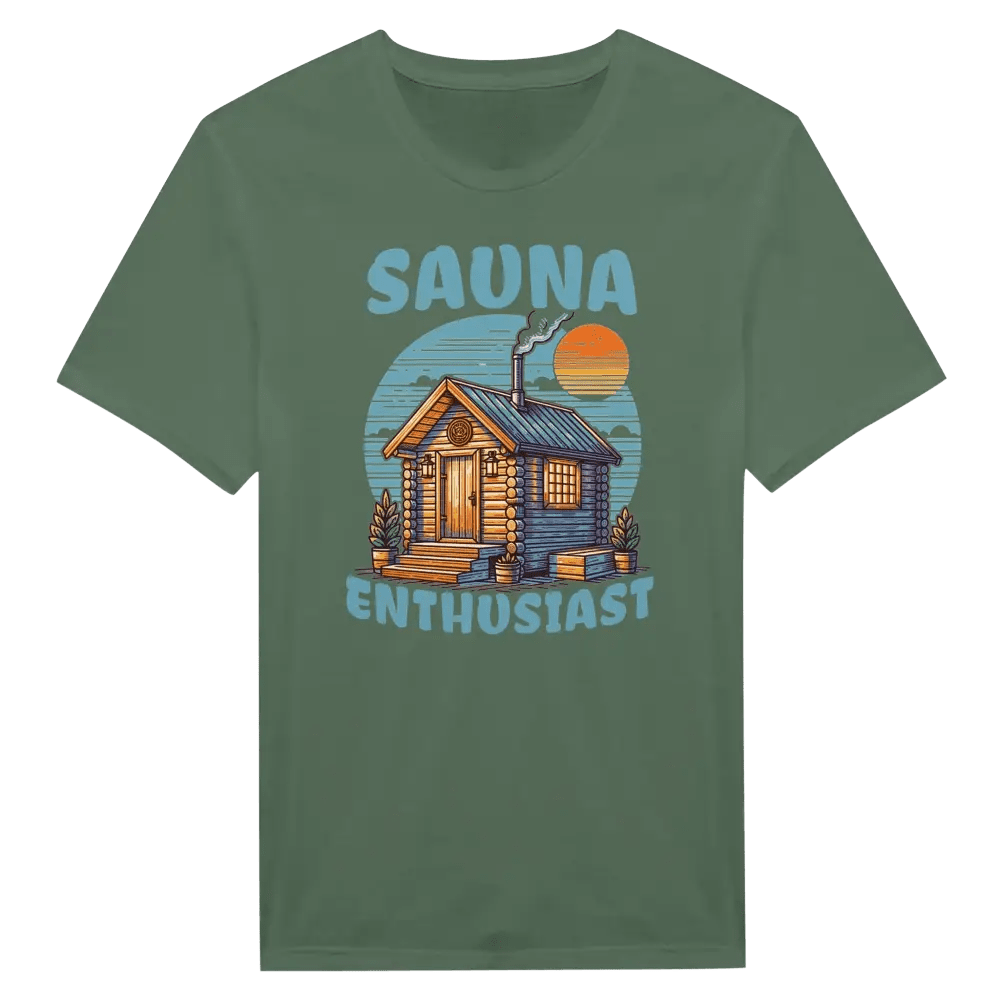 Sauna Enthusiast - T-shirt - Rather Be In Finland