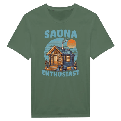 Sauna Enthusiast - T-shirt - Rather Be In Finland