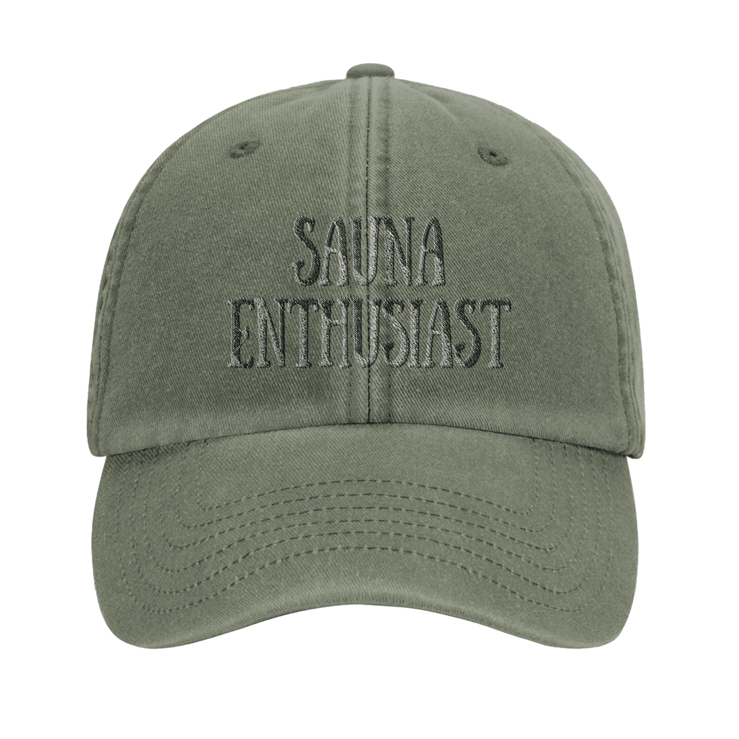 Sauna Enthusiast - Vintage Cotton Dad Hat - Rather Be In Finland