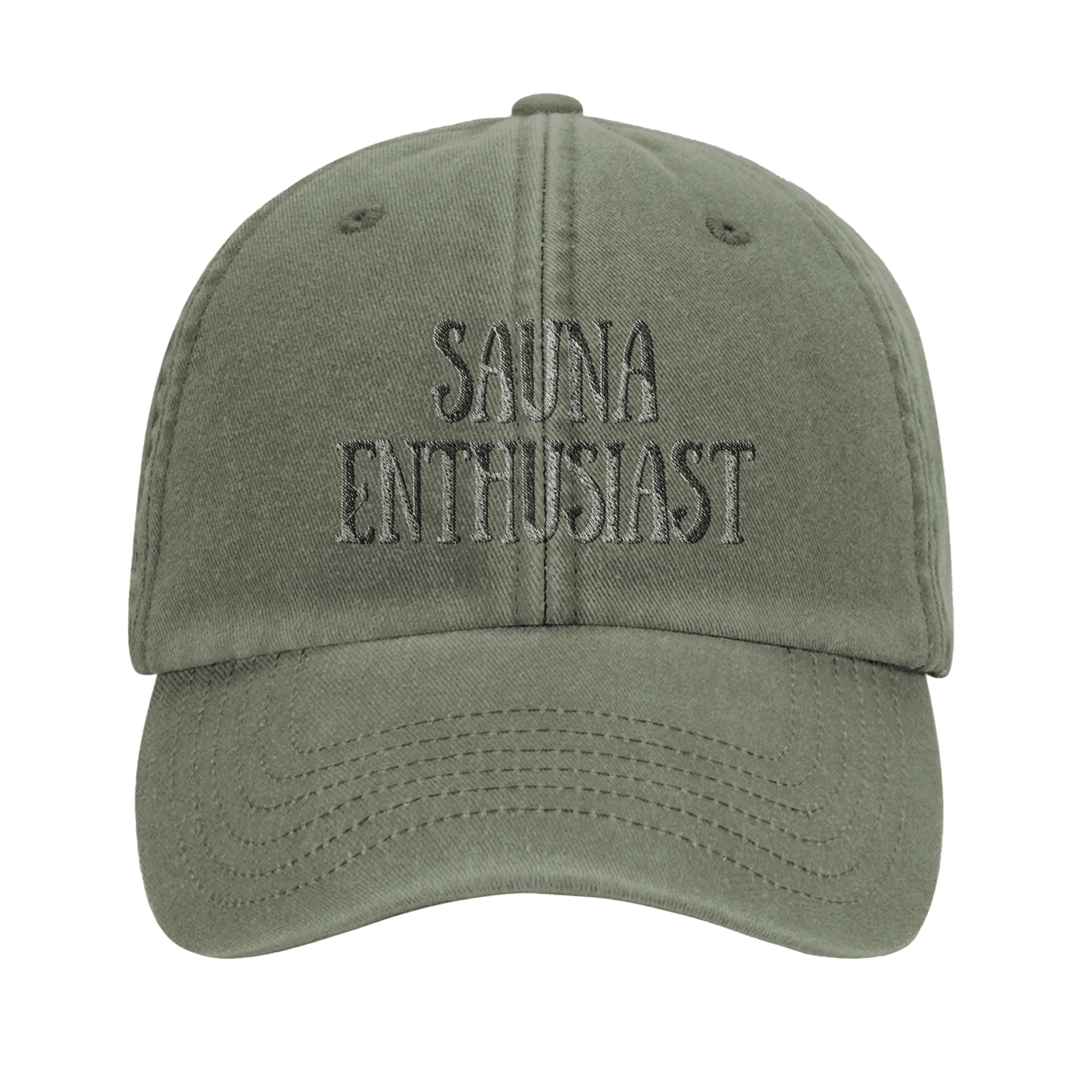 Sauna Enthusiast - Vintage Cotton Dad Hat - Rather Be In Finland