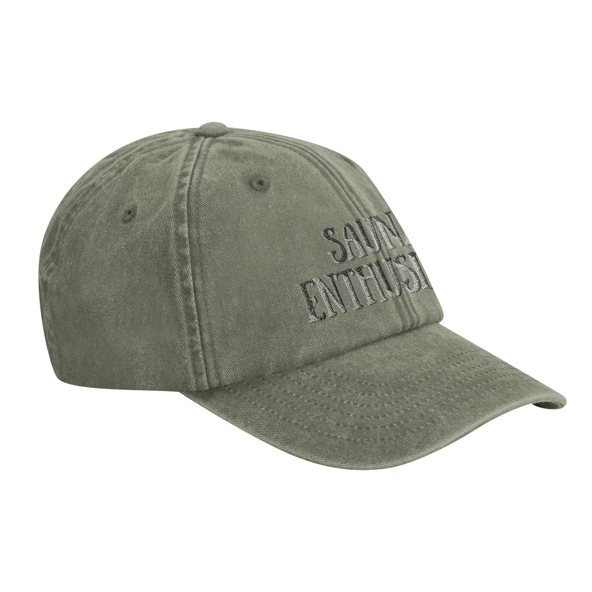 Sauna Enthusiast - Vintage Cotton Dad Hat - Rather Be In Finland