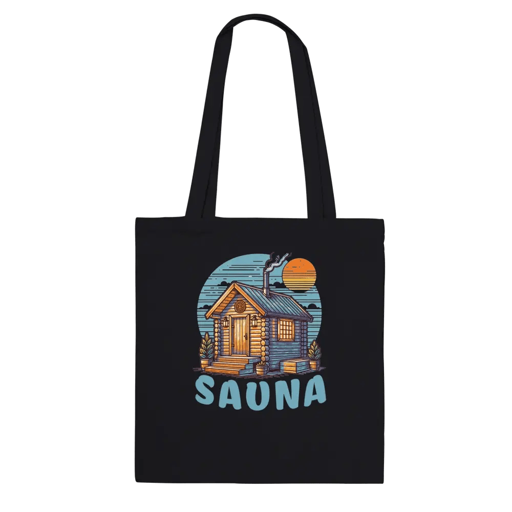 Sauna - Premium Tote Bag - Rather Be In Finland