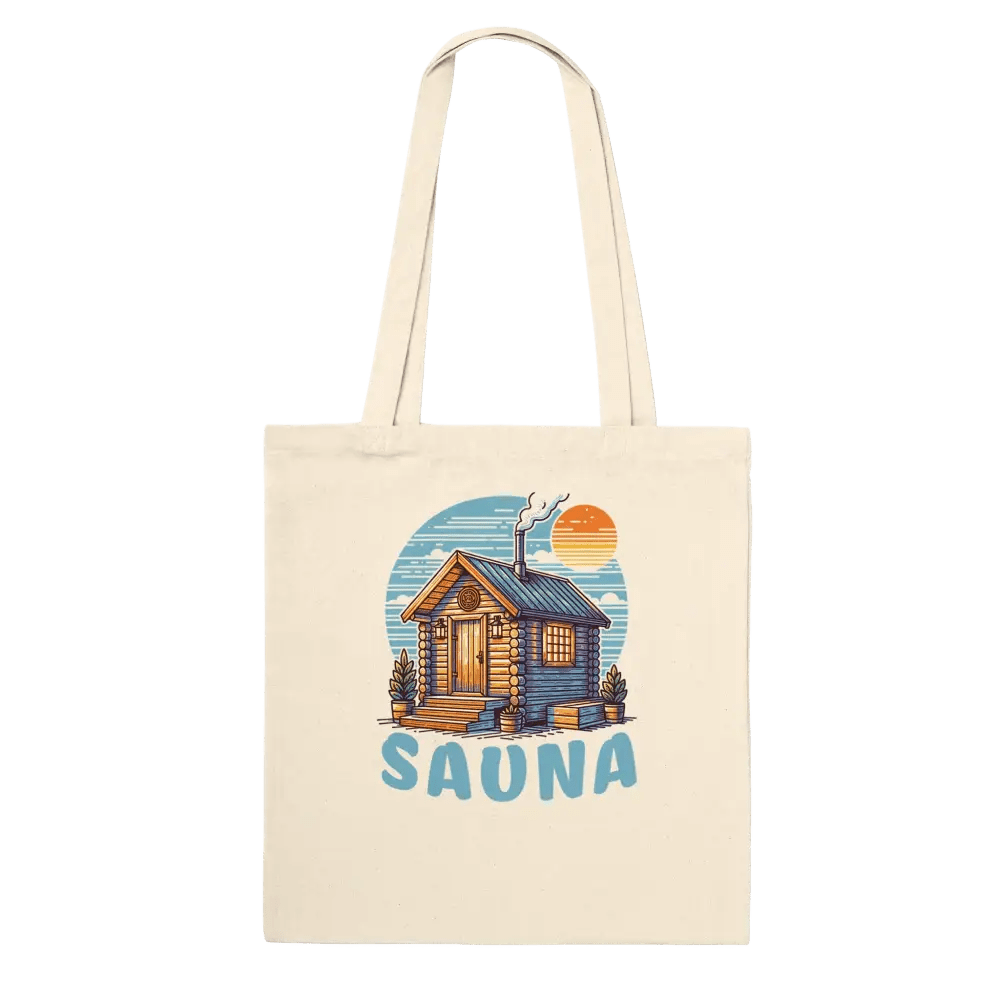 Sauna - Premium Tote Bag - Rather Be In Finland