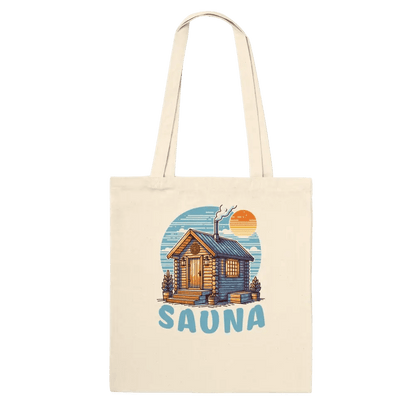 Sauna - Premium Tote Bag - Rather Be In Finland