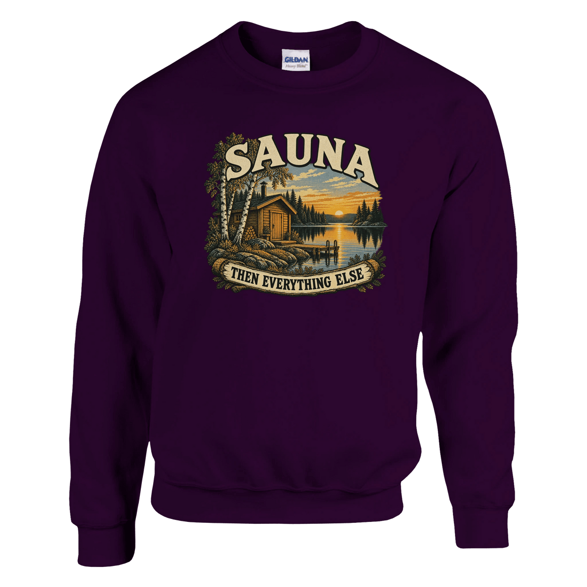 Sauna - Then Everything Else - Sweatshirt - Rather Be In Finland