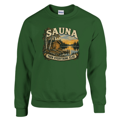 Sauna - Then Everything Else - Sweatshirt - Rather Be In Finland