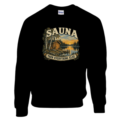 Sauna - Then Everything Else - Sweatshirt - Rather Be In Finland