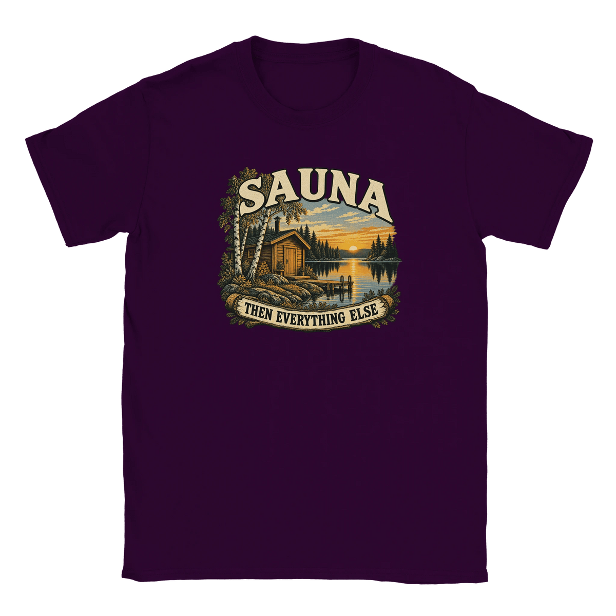Sauna - Then Everything Else - T-shirt - Rather Be In Finland