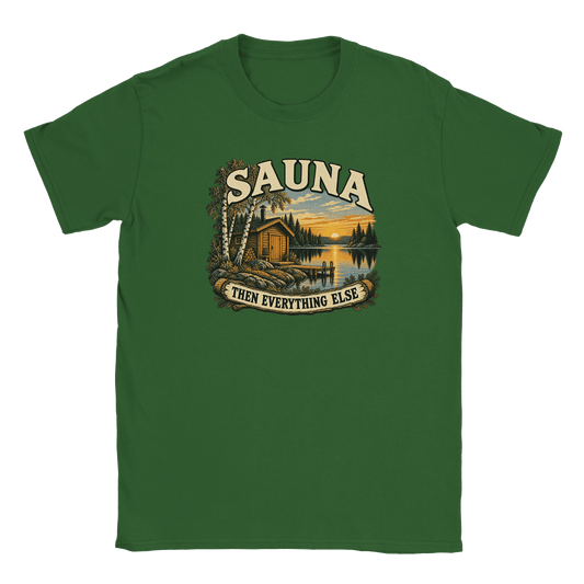 Sauna - Then Everything Else - T-shirt - Rather Be In Finland