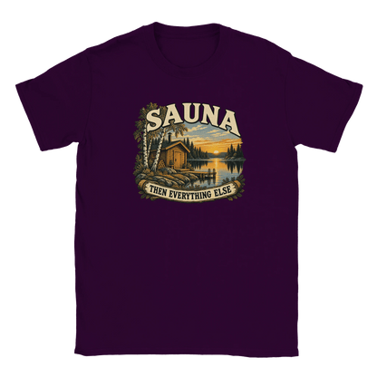 Sauna - Then Everything Else - T-shirt - Rather Be In Finland