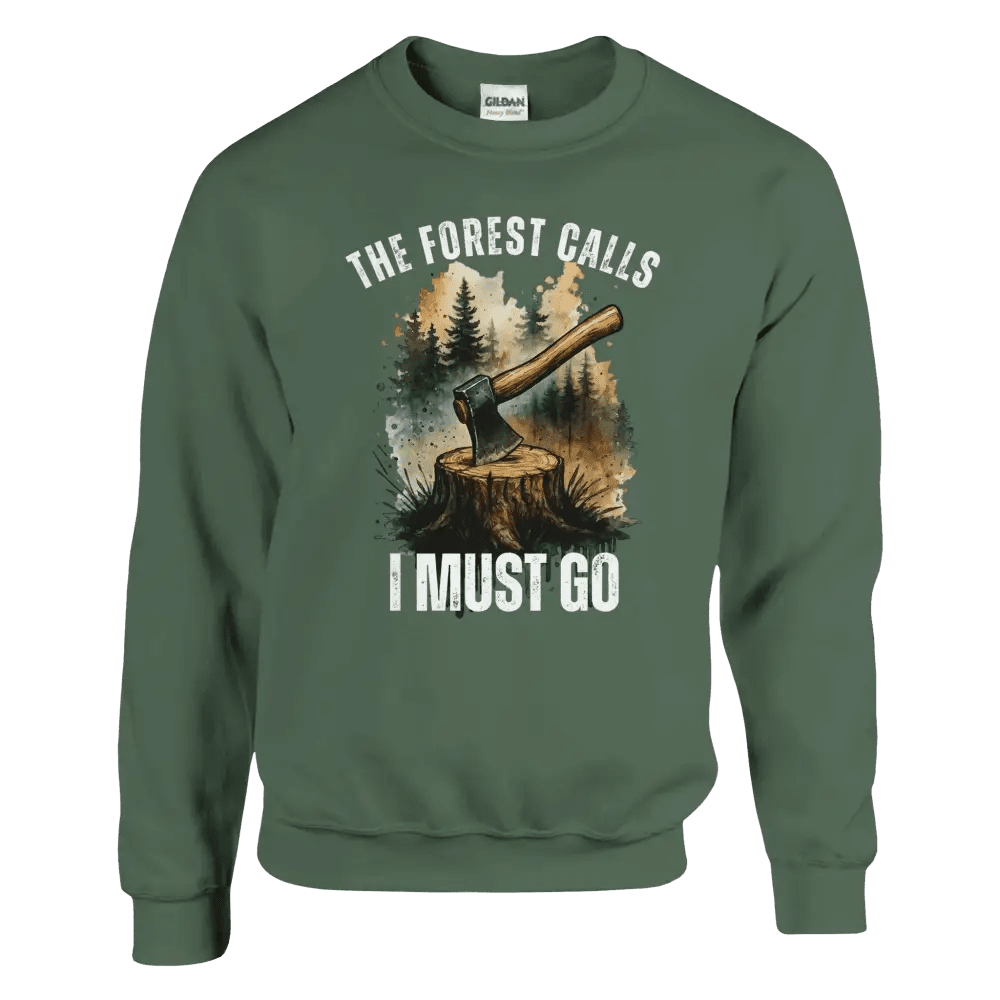 The Forest Calls – Axe Edition - Sweatshirt - Rather Be In Finland