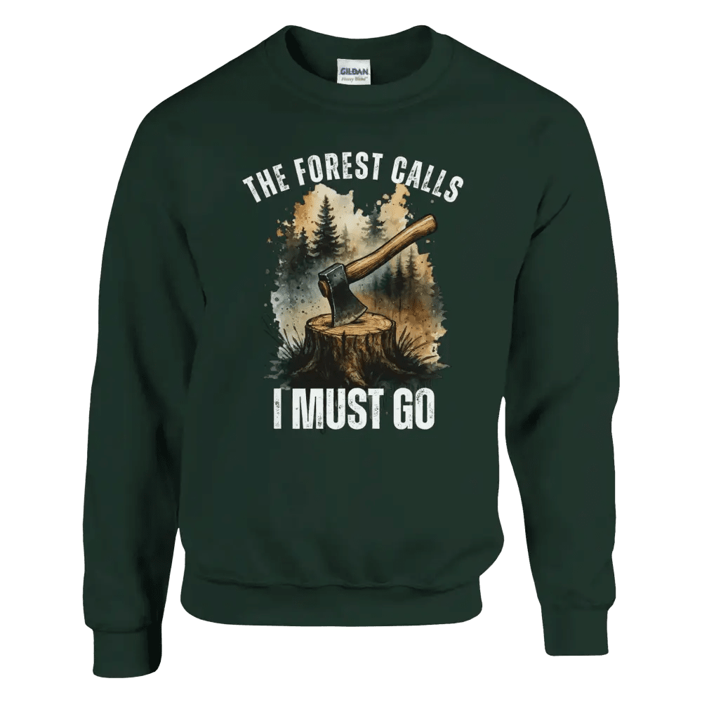 The Forest Calls – Axe Edition - Sweatshirt - Rather Be In Finland