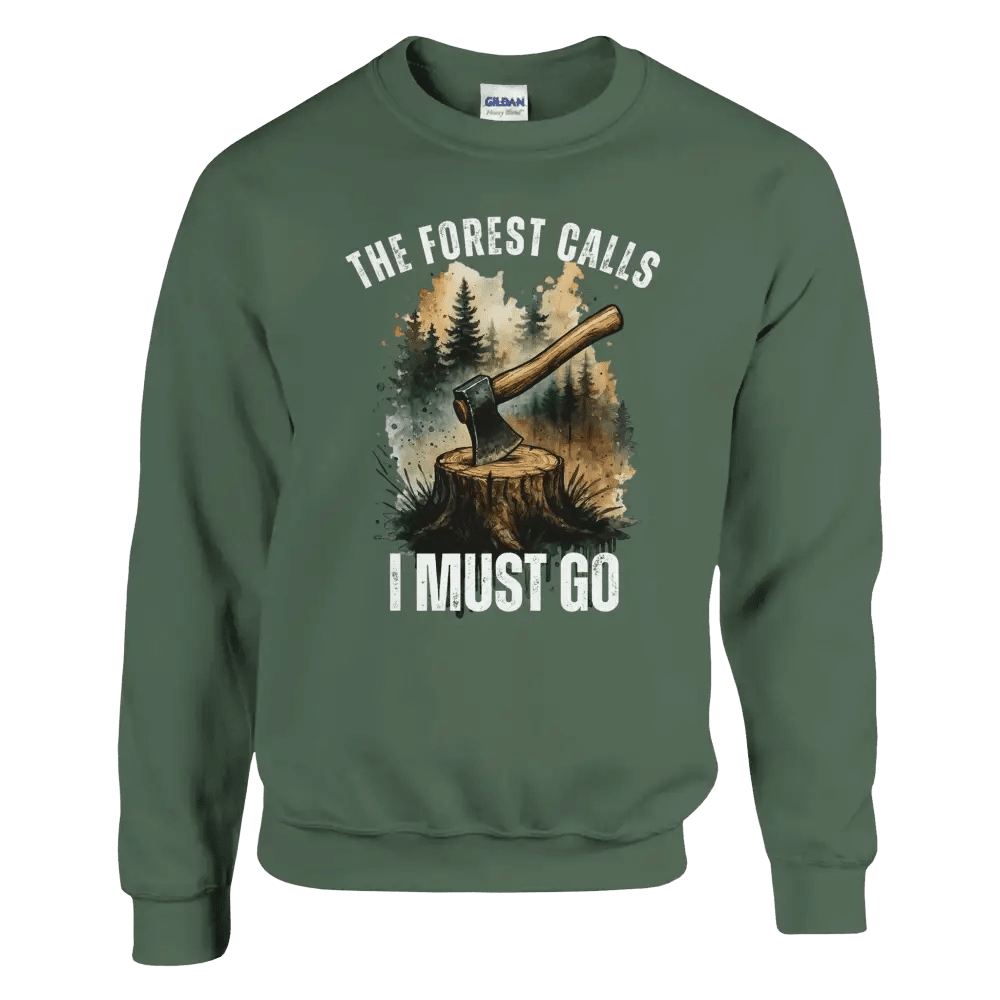 The Forest Calls – Axe Edition - Sweatshirt - Rather Be In Finland