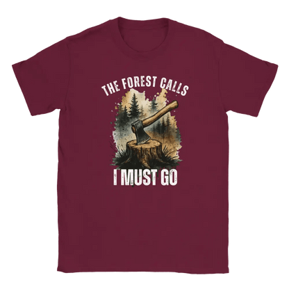 The Forest Calls – Axe Edition - T-shirt - Rather Be In Finland