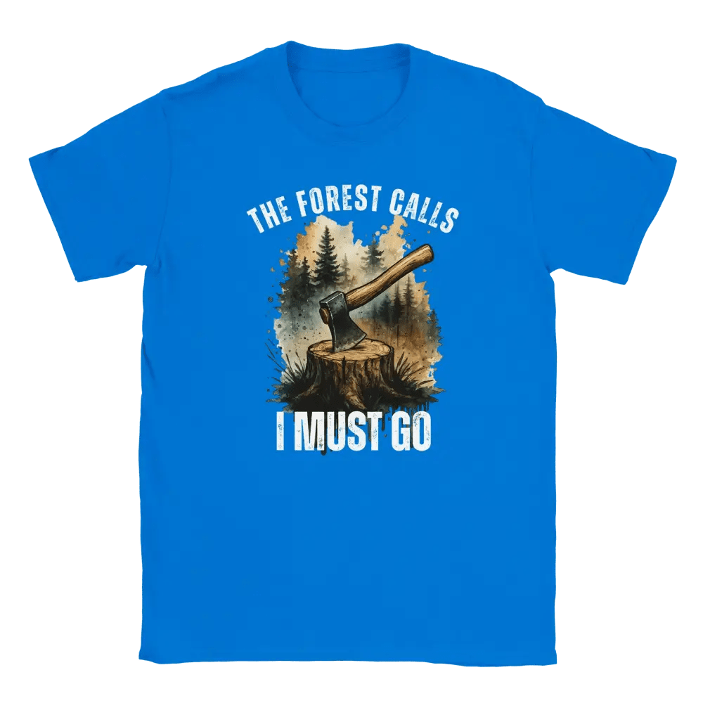 The Forest Calls – Axe Edition - T-shirt - Rather Be In Finland