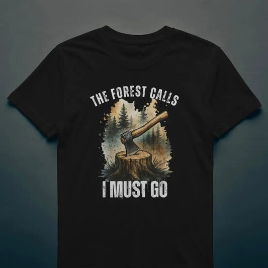 The Forest Calls – Axe Edition - T-shirt - Print Material - Rather Be In Finland