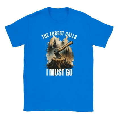 The Forest Calls – Axe Edition - T-shirt - Rather Be In Finland