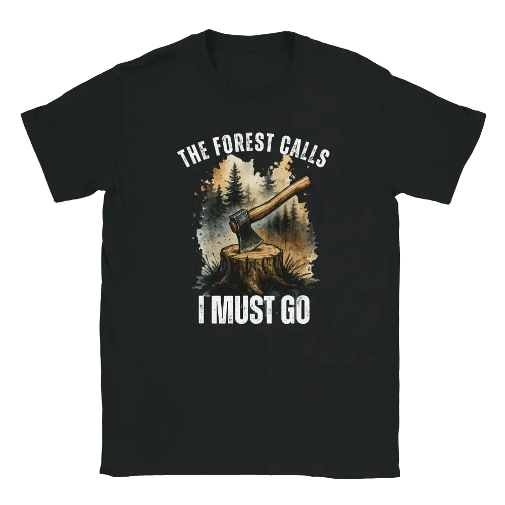 The Forest Calls – Axe Edition - T-shirt - Rather Be In Finland