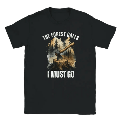 The Forest Calls – Axe Edition - T-shirt - Rather Be In Finland