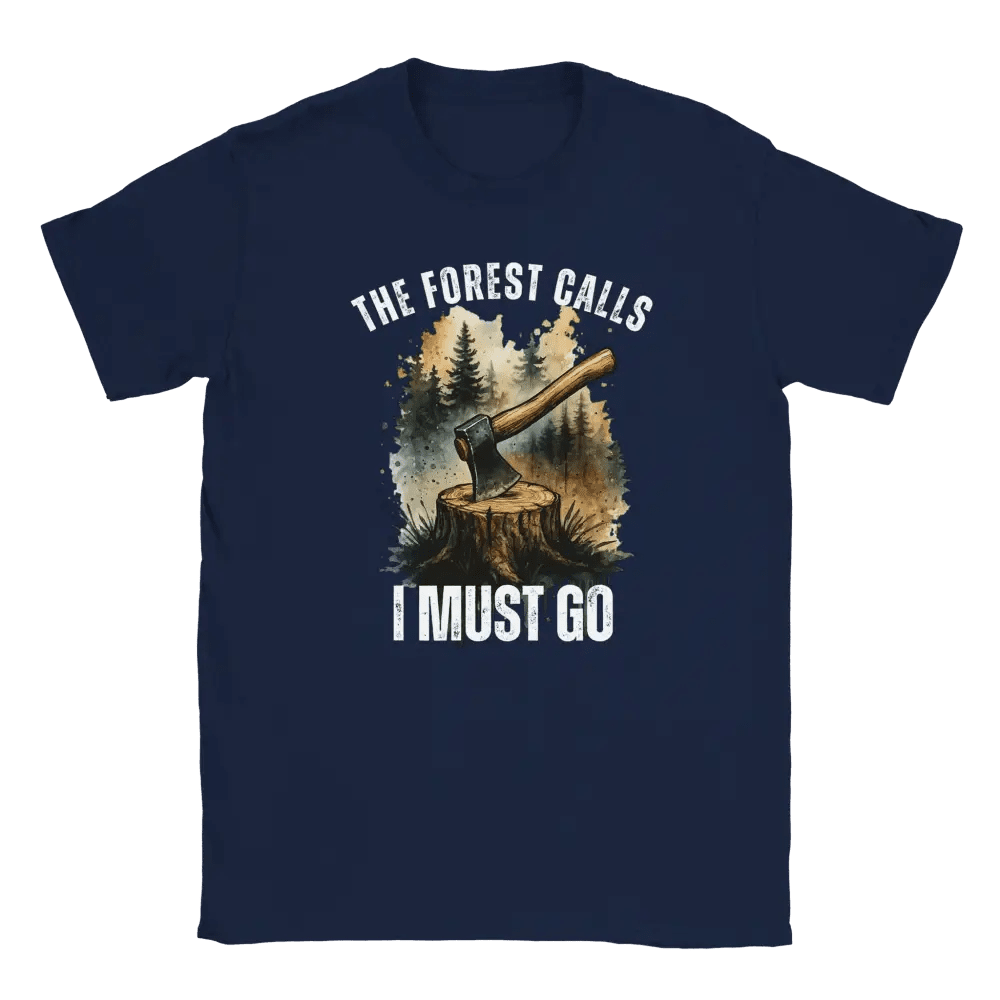 The Forest Calls – Axe Edition - T-shirt - Rather Be In Finland