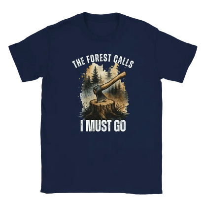 The Forest Calls – Axe Edition - T-shirt - Rather Be In Finland