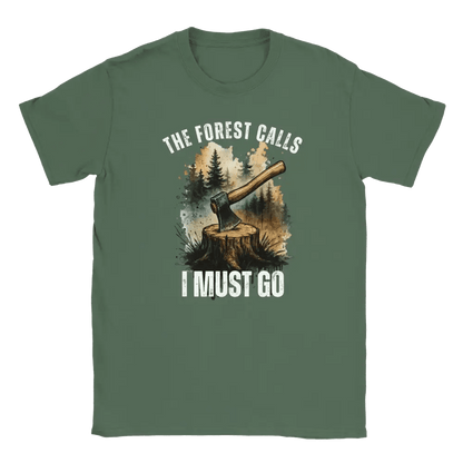 The Forest Calls – Axe Edition - T-shirt - Rather Be In Finland