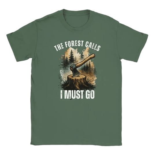 The Forest Calls – Axe Edition - T-shirt - Rather Be In Finland