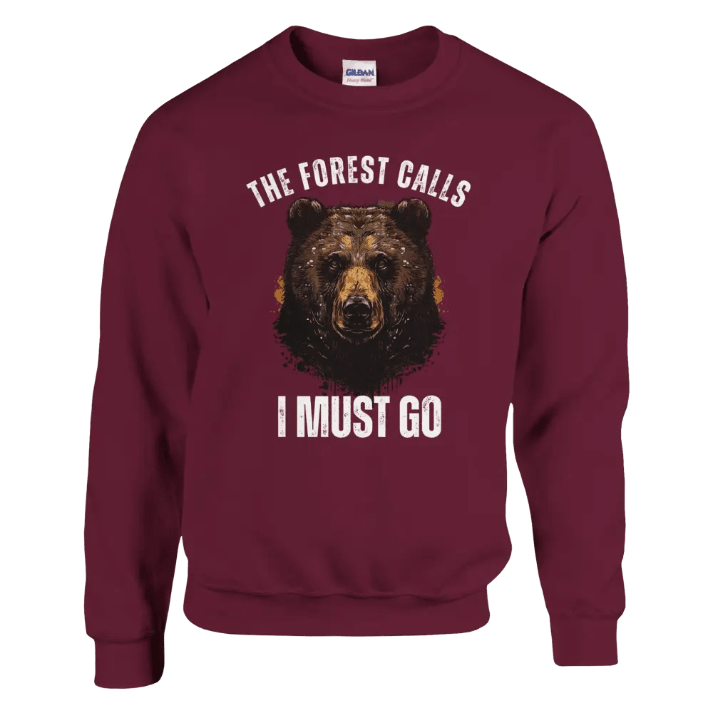 The Forest Calls – Bear Edition - Sweatshirt - Rather Be In Finland