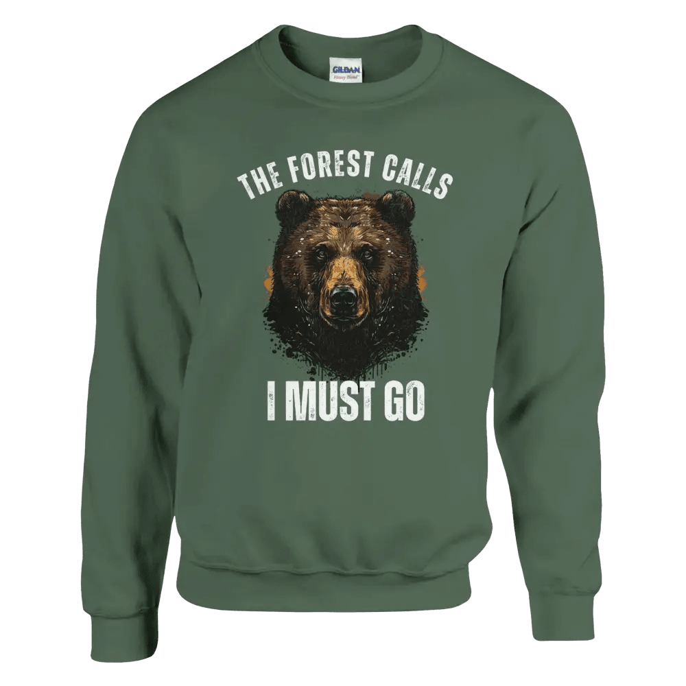The Forest Calls – Bear Edition - Sweatshirt - Rather Be In Finland