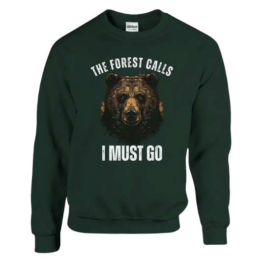The Forest Calls – Bear Edition - Sweatshirt - Rather Be In Finland