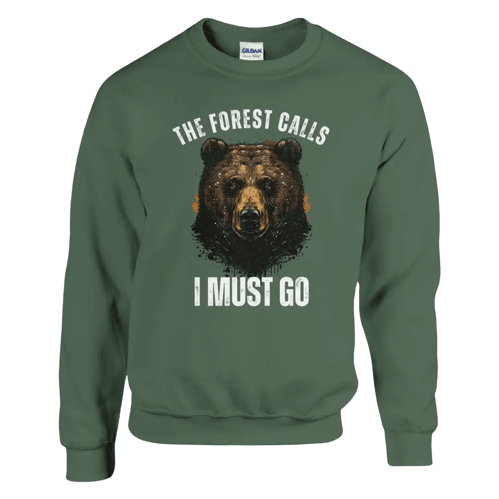 The Forest Calls – Bear Edition - Sweatshirt - Rather Be In Finland
