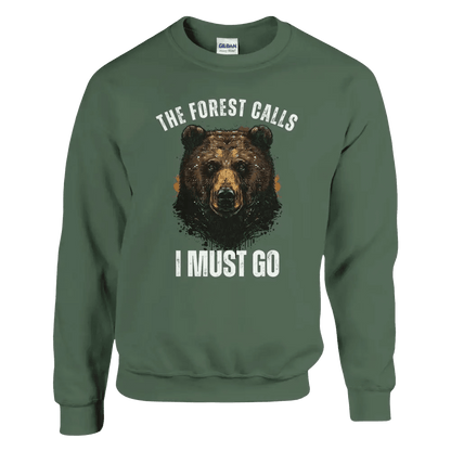 The Forest Calls – Bear Edition - Sweatshirt - Rather Be In Finland