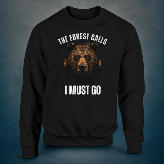 The Forest Calls – Bear Edition - Sweatshirt - Rather Be In Finland