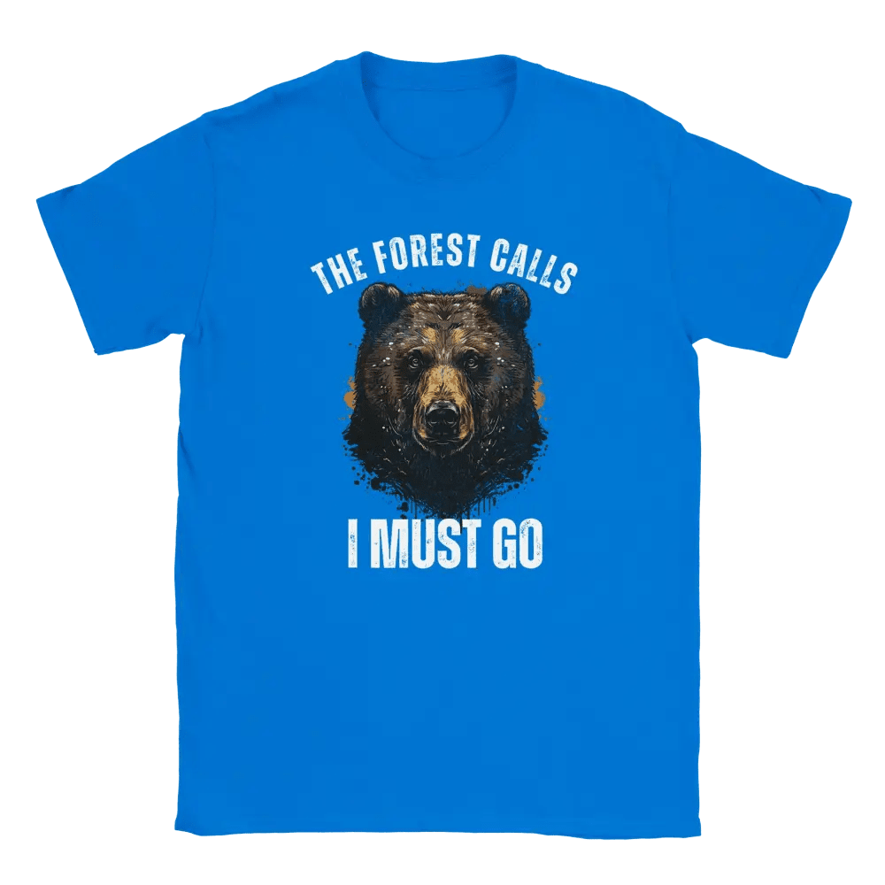 The Forest Calls – Bear Edition - T-shirt - Rather Be In Finland
