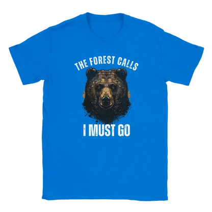 The Forest Calls – Bear Edition - T-shirt - Rather Be In Finland