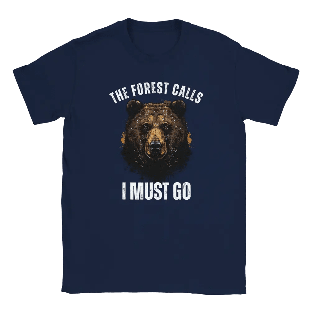 The Forest Calls – Bear Edition - T-shirt - Rather Be In Finland