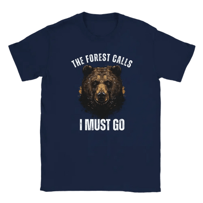 The Forest Calls – Bear Edition - T-shirt - Rather Be In Finland
