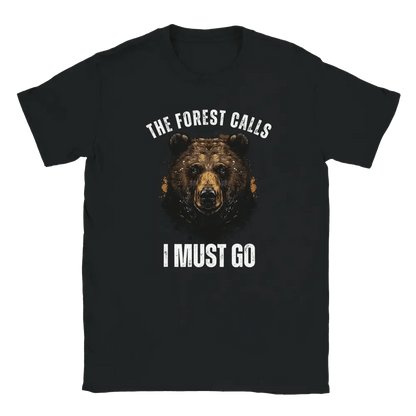 The Forest Calls – Bear Edition - T-shirt - Rather Be In Finland