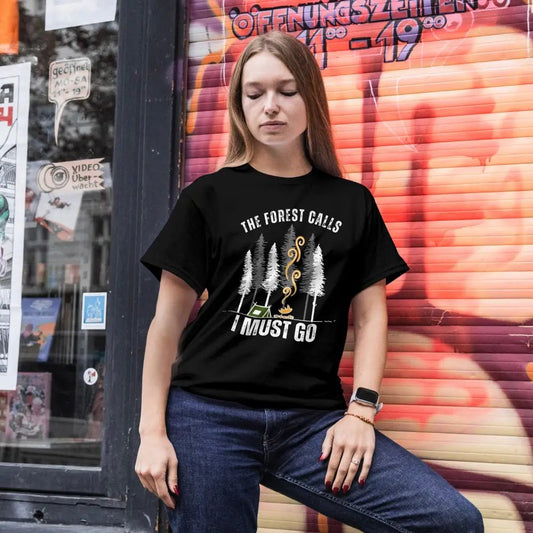 The Forest Calls - Camping Edition - T-shirt - Rather Be In Finland
