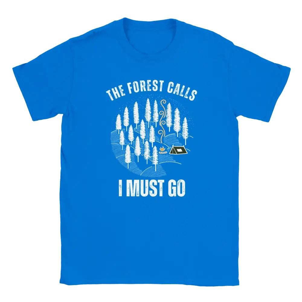 The Forest Calls - Camping Edition - T-shirt - Rather Be In Finland