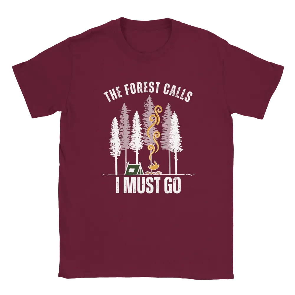 The Forest Calls - Camping Edition - T-shirt - Rather Be In Finland