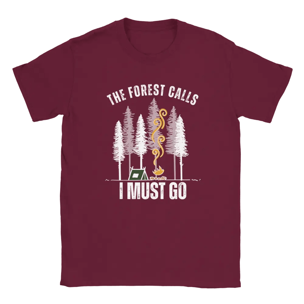 The Forest Calls - Camping Edition - T-shirt - Rather Be In Finland