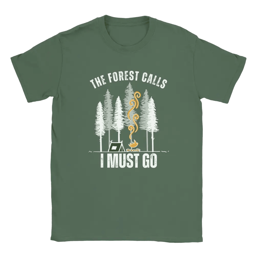 The Forest Calls - Camping Edition - T-shirt - Rather Be In Finland