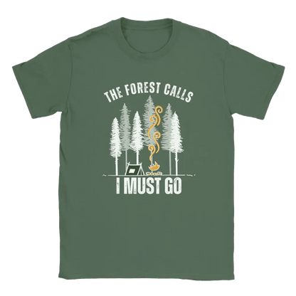 The Forest Calls - Camping Edition - T-shirt - Rather Be In Finland