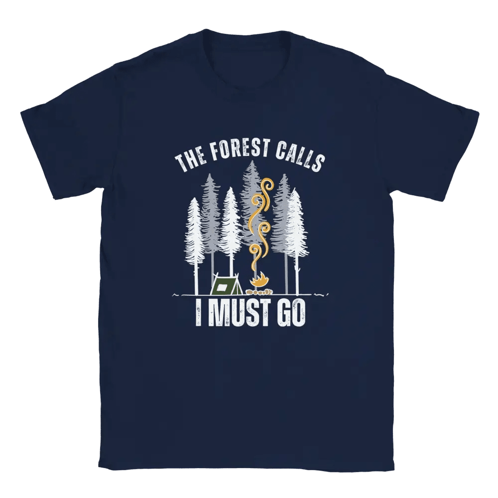 The Forest Calls - Camping Edition - T-shirt - Rather Be In Finland