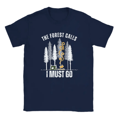 The Forest Calls - Camping Edition - T-shirt - Rather Be In Finland