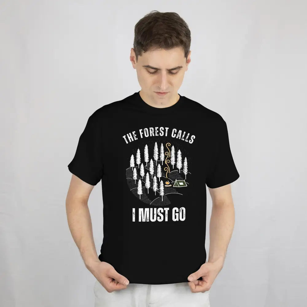 The Forest Calls - Camping Edition - T-shirt - Print Material - Rather Be In Finland
