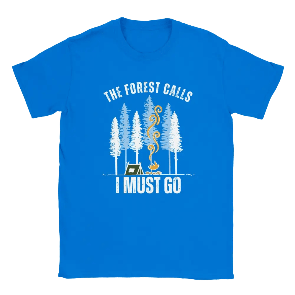 The Forest Calls - Camping Edition - T-shirt - Rather Be In Finland